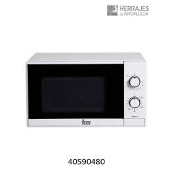 40584305 – HORNO MICROONDAS NEGRO CON GRILL EMPOTRABLE 24″ – TEKA