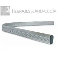 Tubo ovalado 1mx1m y 225mm de radio-Herrajes de Andalucía