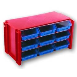 ESTANTE 9 GAVETAS AZ 309007