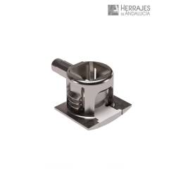 Soporte unión estantes Ø5 mm 20 kg | Herrajes de Andalucía