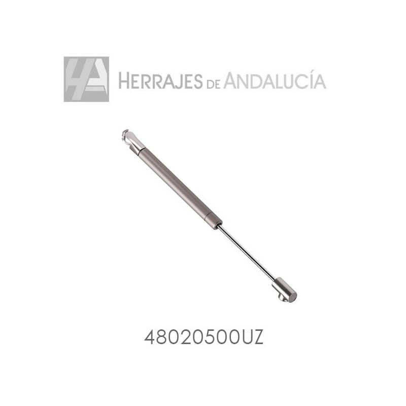 Pistón Gas Ascendente K12 Níquel | Herrajes de Andalucía