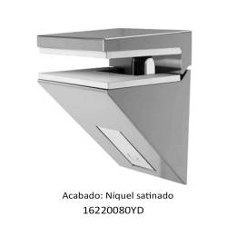 Soporte pelícano Kalabrone 27,5X26,5mm níquel | Herrajes de Andalucía