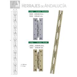 Bisagra Seguridad 2030x45 Derecha Níquel | Herrajes de Andalucía