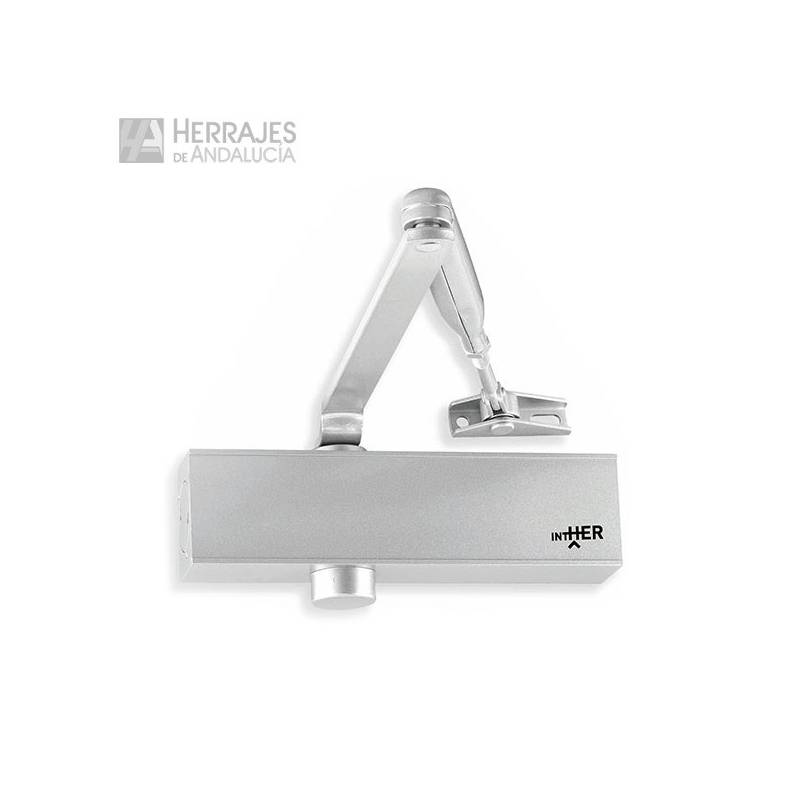 Cierrapuertas CTB72 Piñón-Cremallera Sin Retención | Herrajes de Andalucía