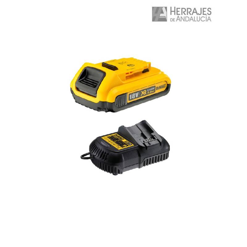 Taladro percutor a batería con motor Brushless Marca DeWALT-Herrajes de Andalucía