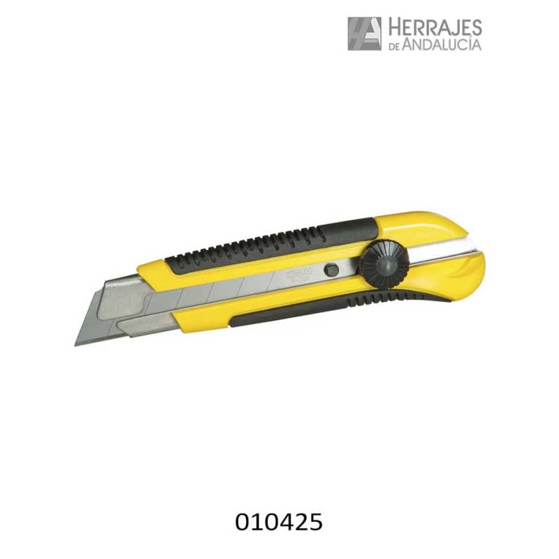 Cutter retráctil modelo 0-10-425 25mm Stanley | Herrajes de Andalucía