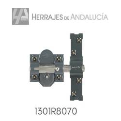 Cerrojo 1301R/80 Botón Cilindro 70mm | Herrajes Andalucía