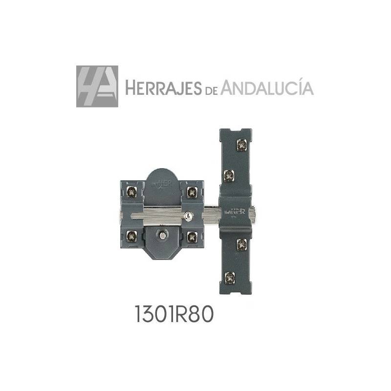 Cerrojo 1301-R/80 Pintado | Herrajes de Andalucía