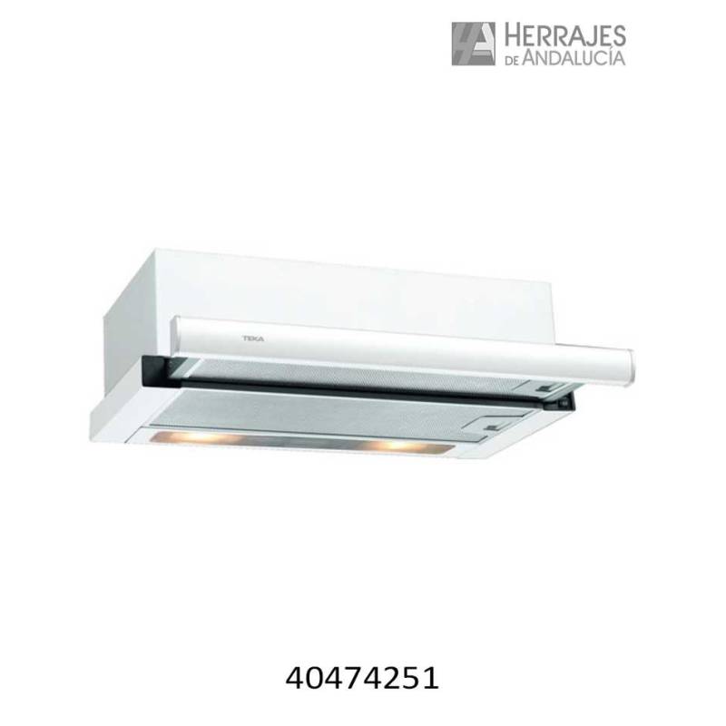 Campana extensible 6310 blanca – Herrajes de Andalucía