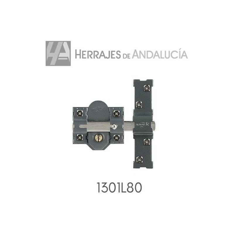 Cerrojo 1301-L/80 Pintado | Herrajes de Andalucía