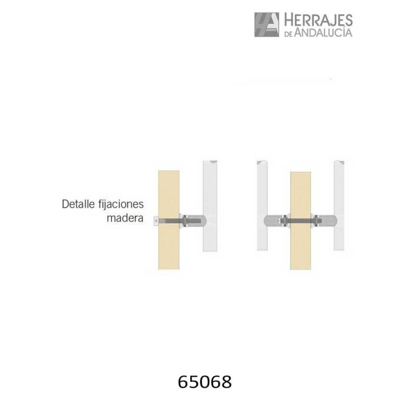 Manillón 1230C INOX 304 600mm Inther| Herrajes de Andalucía