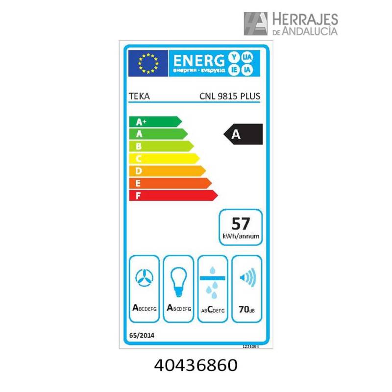 Campana Teka inox 90 cm con motor ECOPOWER | Herrajes de Andalucía