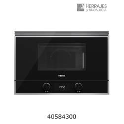 Microondas teka ml 822 bis r cristal negro derecha