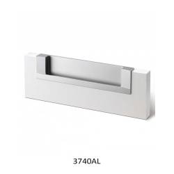 Tirador de aluminio seize 168x40mm