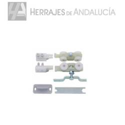 Kit accesorios float-120 sobre puerta corredera