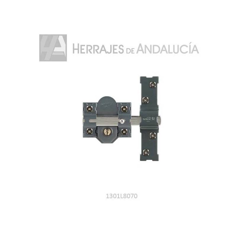 Cerrojo Pintado 1301 Llave | Herrajes de Andalucía
