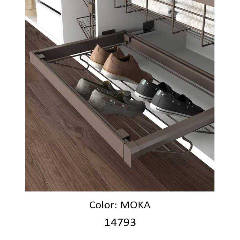 Marco extraíble armario 600 moka | Herrajes de Andalucía