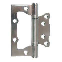 Bisagra mariposa inox níquel satinado 100 mm | Herrajes de Andalucía