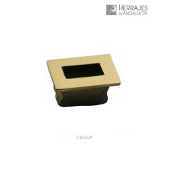 Casquillos Puertas 18x8 mm Latón Brillo | Herrajes de Andalucía