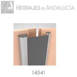 Antipilladedos FINGERPRO ROLL 1,40 m Plata | Herrajes de Andalucía