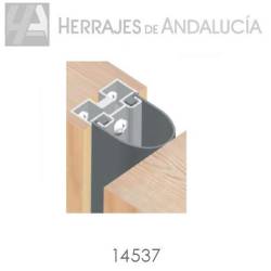 Sistema Protección Puertas 1,40 negro | Herrajes de Andalucía