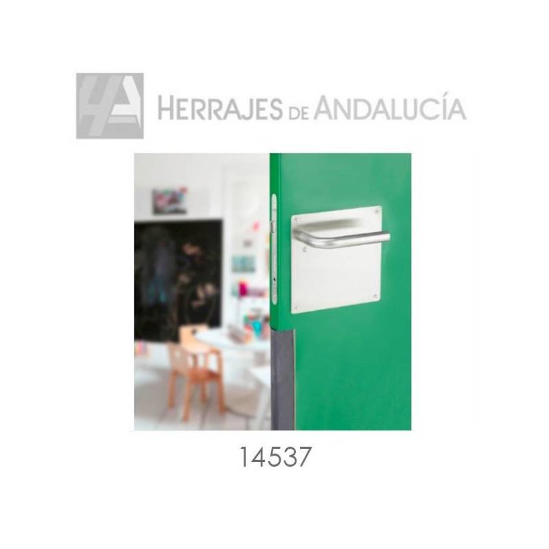 Sistema Protección Puertas 1,40 negro | Herrajes de Andalucía