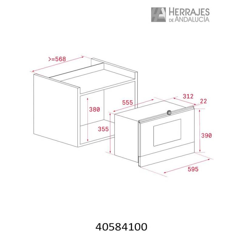 Microondas Modelo MS 622 BIS L SS Teka | Herrajes de Andalucía