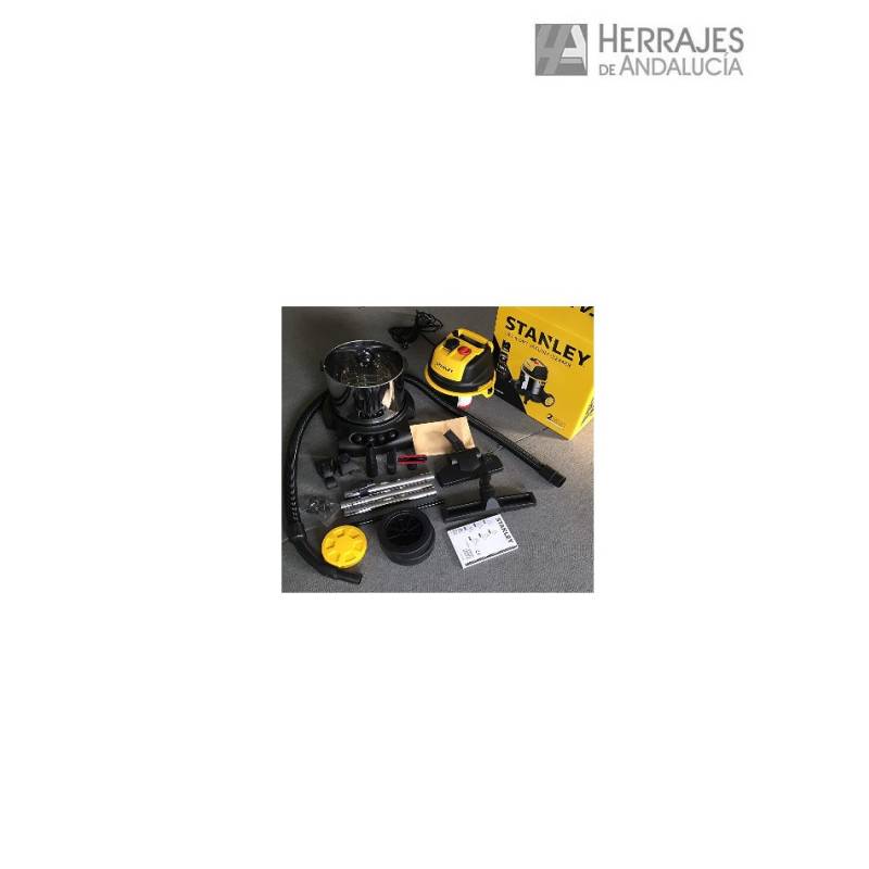 Aspirador Stanley 20 L 1400 W SXVC20TE | Herrajes de Andalucía