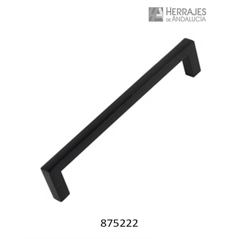 Tirador negro para muebles y cajones – Herrajes de Andalucía