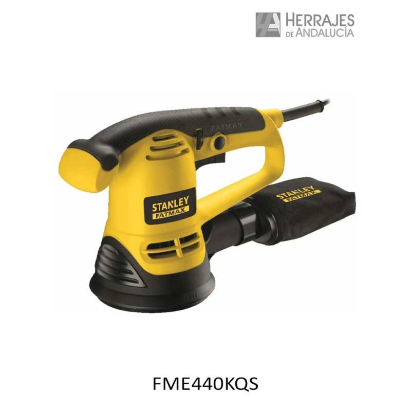 Lijadora roto orbital 480W Stanley-Herrajes de Andalucía
