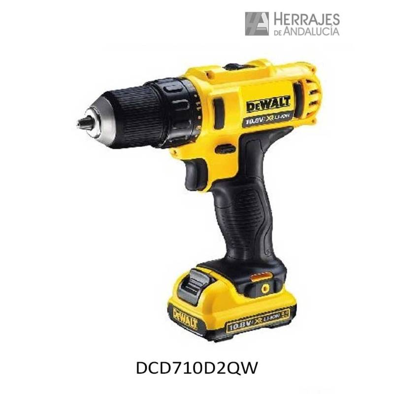 Taladro atornillador+ Batería+ Maletín Dewalt-Herrajes de Andalucía