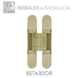 Bisagra Oculta BETA 30OR Oro 70 kg | Herrajes de Andalucía