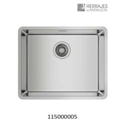 Fregadero bajo encimera Pure Linea 50.40 inoxidable-Herrajes de Andalucía