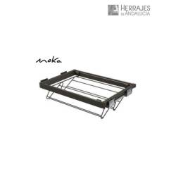 Kit zapatero extraíble moka 600 | Herrajes de Andalucía
