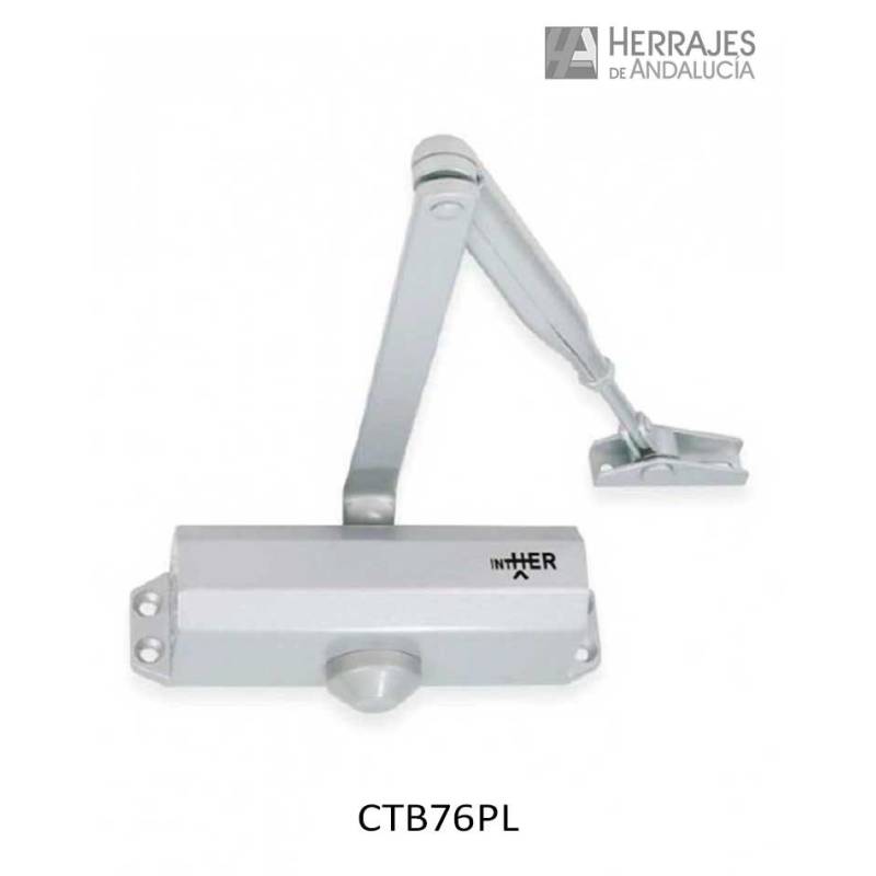 Cierrapuertas piñón-cremallera brazo 3 | Herrajes de Andalucía