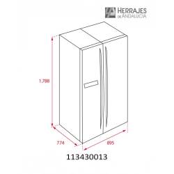 FrigorÍfico teka 2 puertas teka no frost rlf 74910
