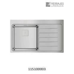 Fregadero encastrado PURELINE derecha 86-Herrajes de Andalucía