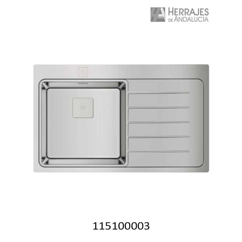 Fregadero encastrado PURELINE derecha 86-Herrajes de Andalucía