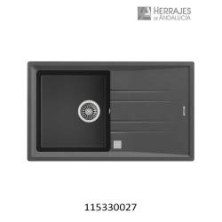 Fregadero Teka Encastrado y Reversible de Granito 50 cm | Herrajes de Andalucía