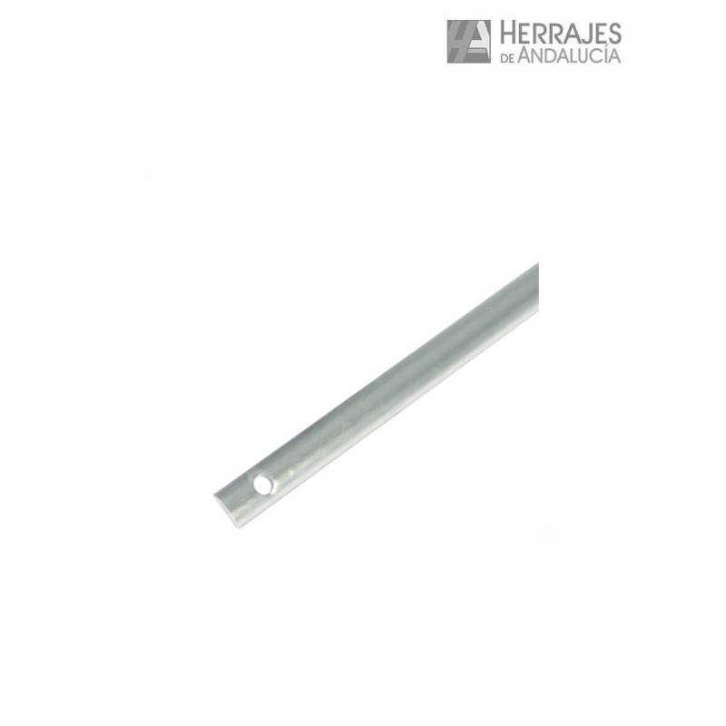 Barra Falleba Nº3 1,25 m Plata - Herrajes de Andalucía