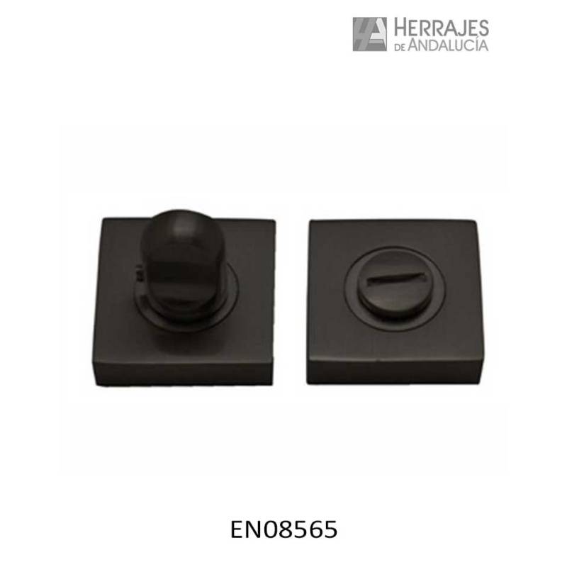 Condena-Descondena cuadrada 35 mm negro | Herrajes de Andalucía