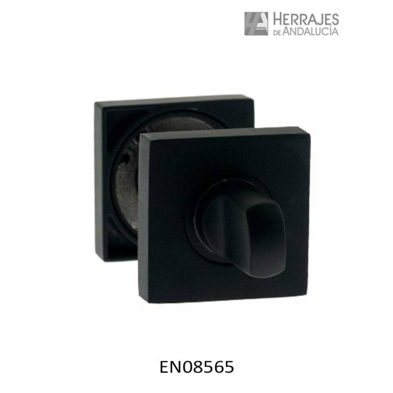 Condena-Descondena cuadrada 35 mm negro | Herrajes de Andalucía