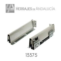 Guías SMOVE blanco 450 mm HI-PLUS para cajón-Herrajes de Andalucía