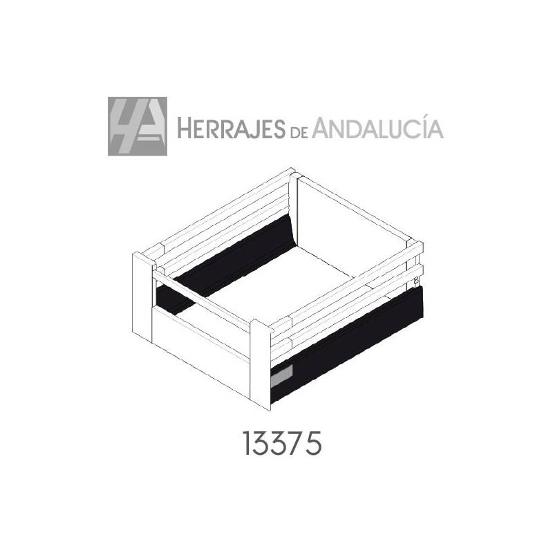 Guías SMOVE blanco 450 mm HI-PLUS para cajón-Herrajes de Andalucía