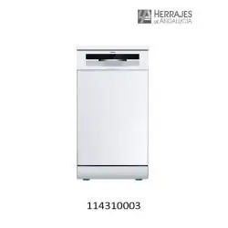 Lavavajillas Teka DFS 44750 Blanco 45cm | Herrajes de Andalucía