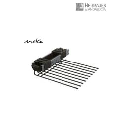 Pantalonero lateral 10 ganchos moka | Herrajes de Andalucía