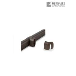 Soporte Tubo Esquina Moka | Herrajes de Andalucía