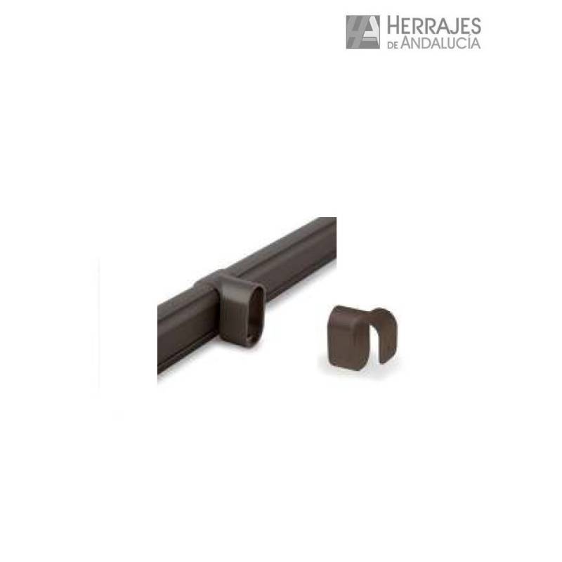 Soporte Tubo Esquina Moka | Herrajes de Andalucía