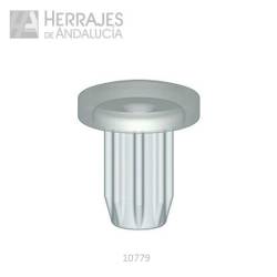 Paragolpes Bimaterial Transparente Ø5mm | Herrajes de Andalucía