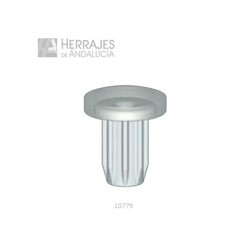 Paragolpes Bimaterial Transparente Ø5mm | Herrajes de Andalucía